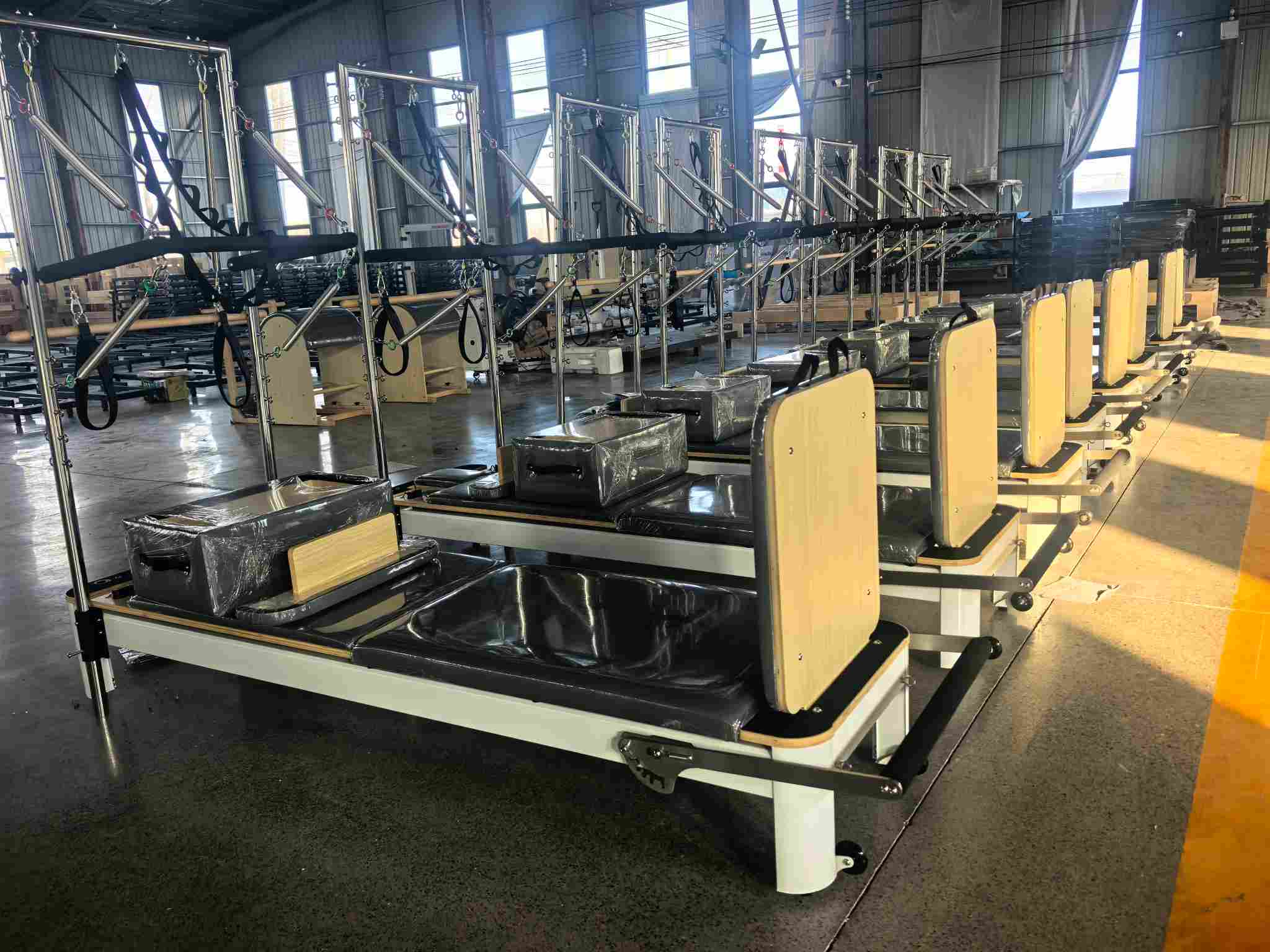 Știri despre expedierea în vrac | Reformatori comerciali pentru Pilates supermodel Yingruis exportați pe piețele globale