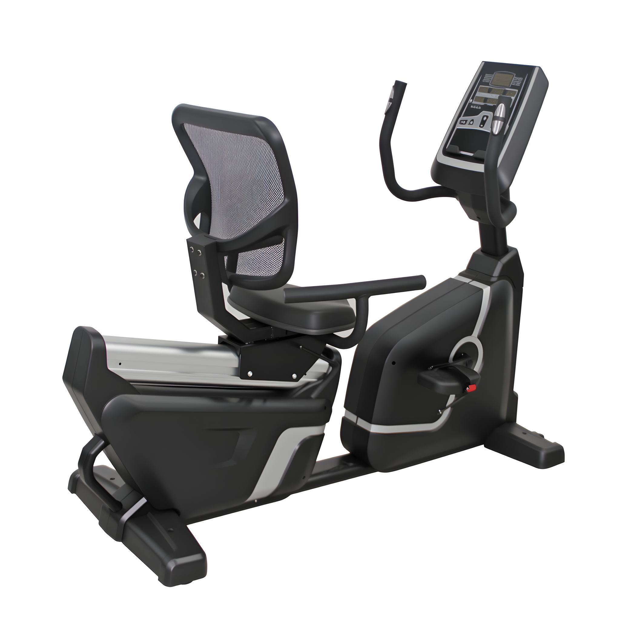 Bicicleta de exerciții comercială înclinată
